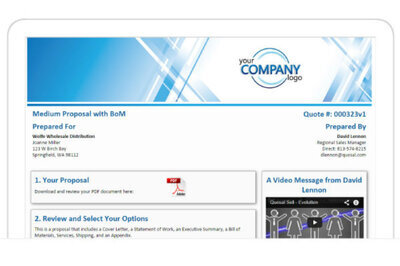 ConnectWise Sell screenshot