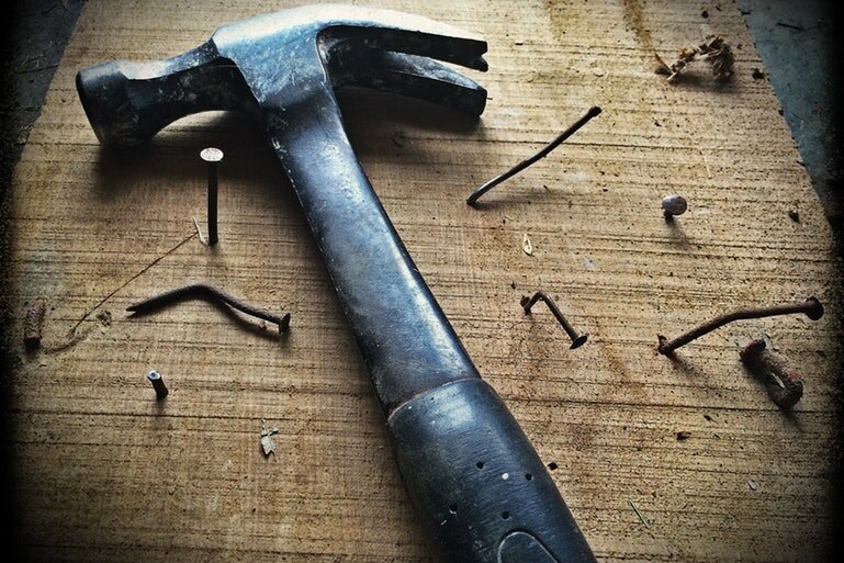 CRM implementation failure - hammer and nails